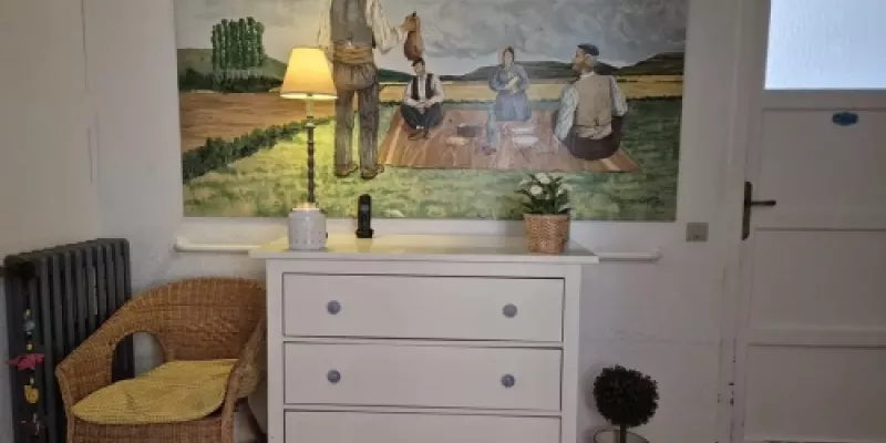 Habitación de la residencia de mayores Virgen de Lourdes